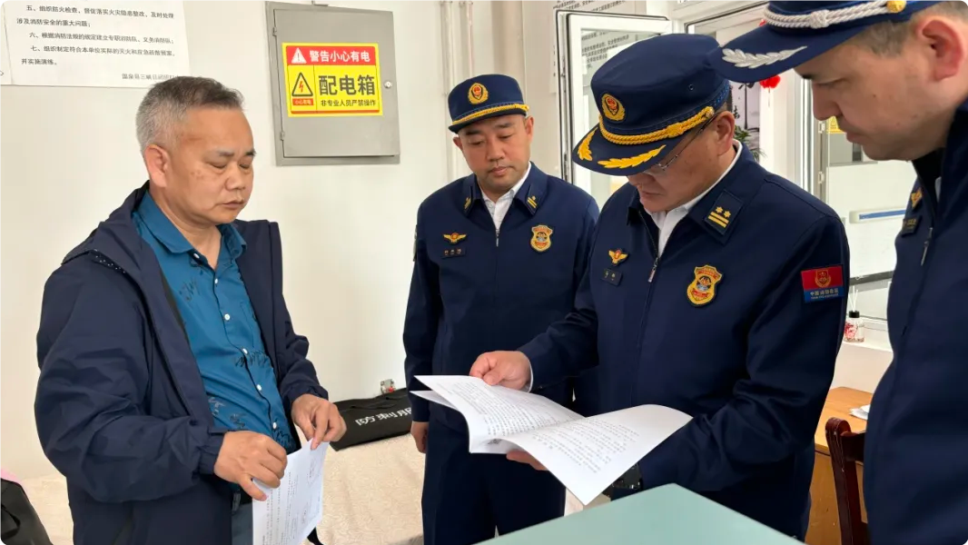 博州消防救援支队深入辖区养老服务机构开展消防安全检查