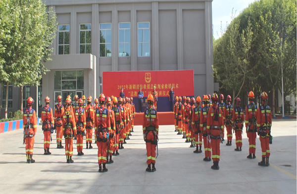 新疆消防救援总队开展绳索救援技术教练员“送教到站”培训活动